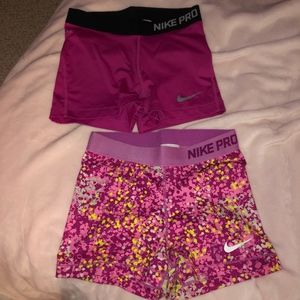 (2) BUNDLE Nike Pro Spandex